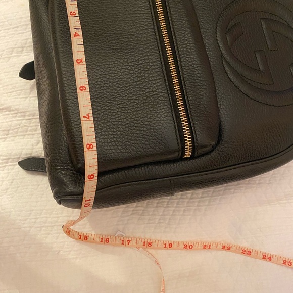 Black Gucci soho authentic women’s mini backpack - Picture 15 of 16